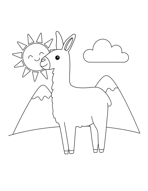 Guna para colorear